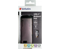 Verbatim USB-C - 3x USB 3.0, USB-C 3.1, HDMI 4K, RJ45, SD/micro SD - 1192938 - zdjęcie 5